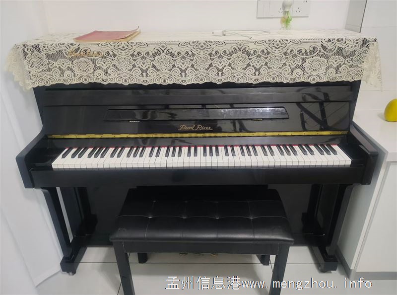 出售闲置珠江钢琴一台